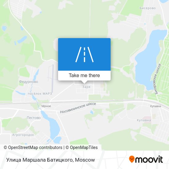 Улица Маршала Батицкого map