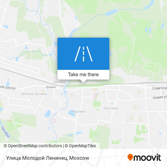 Улица Молодой Ленинец map