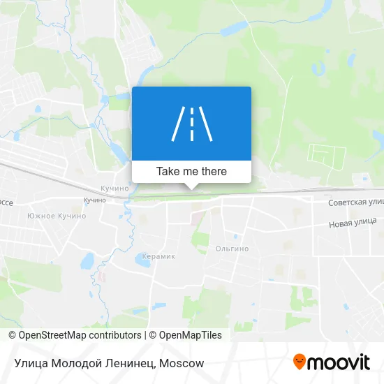 Улица Молодой Ленинец map