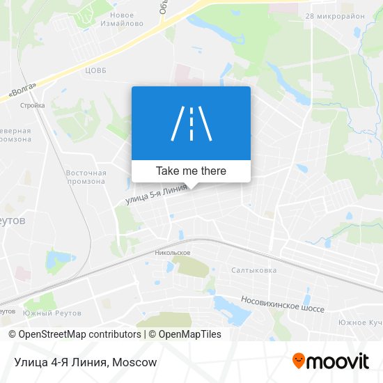 Улица 4-Я Линия map
