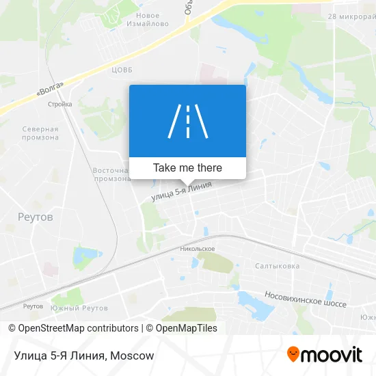 Улица 5-Я Линия map