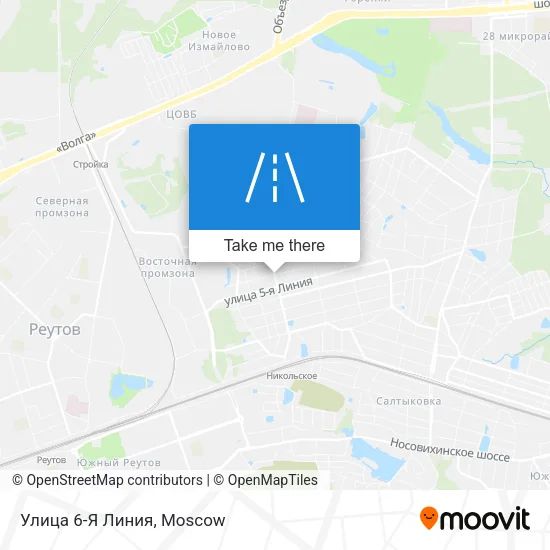 Улица 6-Я Линия map