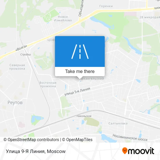 Улица 9-Я Линия map
