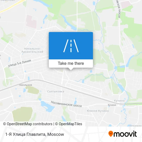 1-Я Улица Главлита map