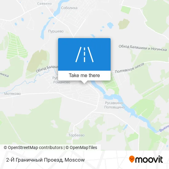 2-Й Граничный Проезд map