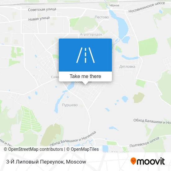 3-Й Липовый Переулок map