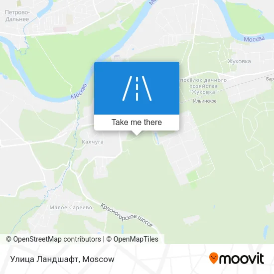 Улица Ландшафт map