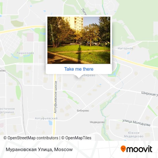 Мурановская Улица map