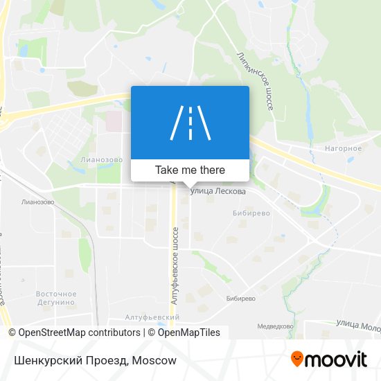 Шенкурский Проезд map