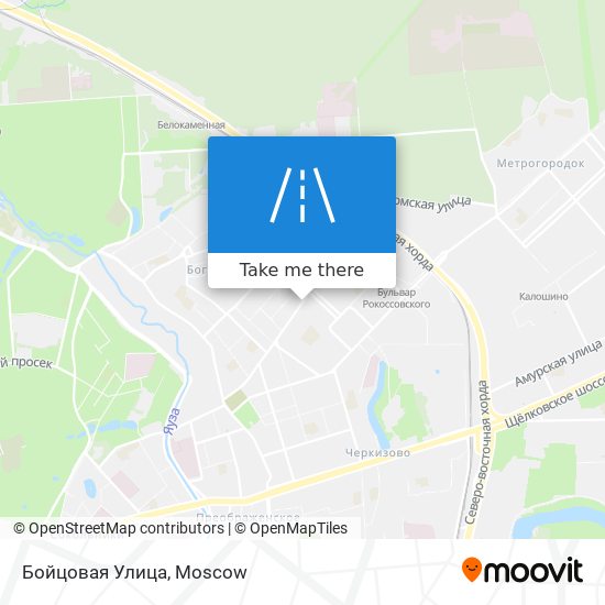 Бойцовая Улица map