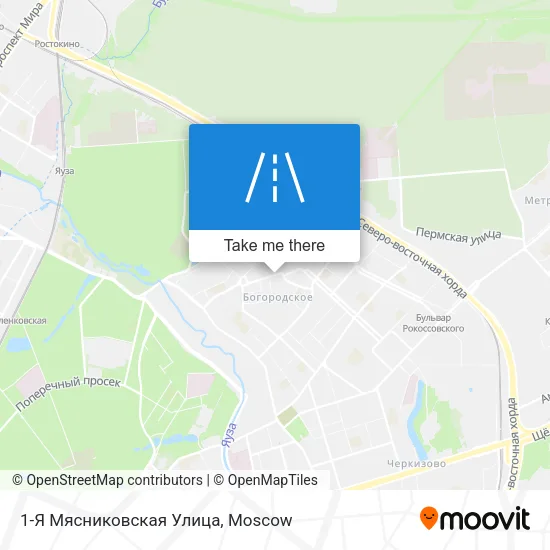 1-Я Мясниковская Улица map