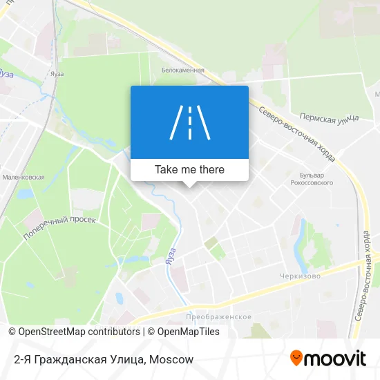 2-Я Гражданская Улица map