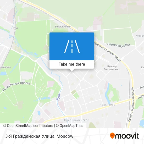 3-Я Гражданская Улица map
