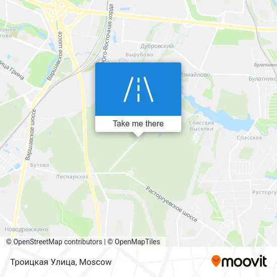 Троицкая Улица map