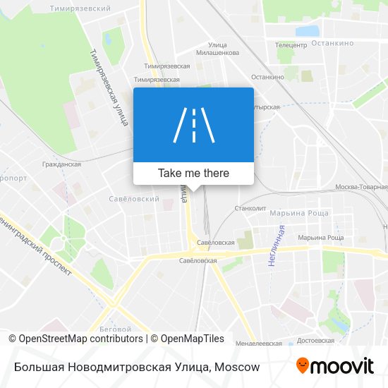 Большая Новодмитровская Улица map