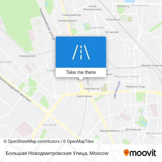 Большая Новодмитровская Улица map