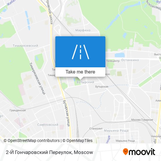 2-Й Гончаровский Переулок map