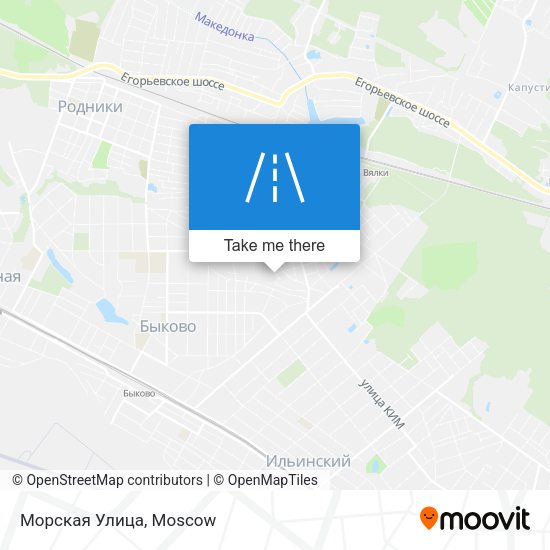 Морская Улица map