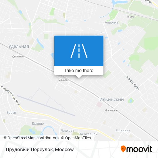 Прудовый Переулок map