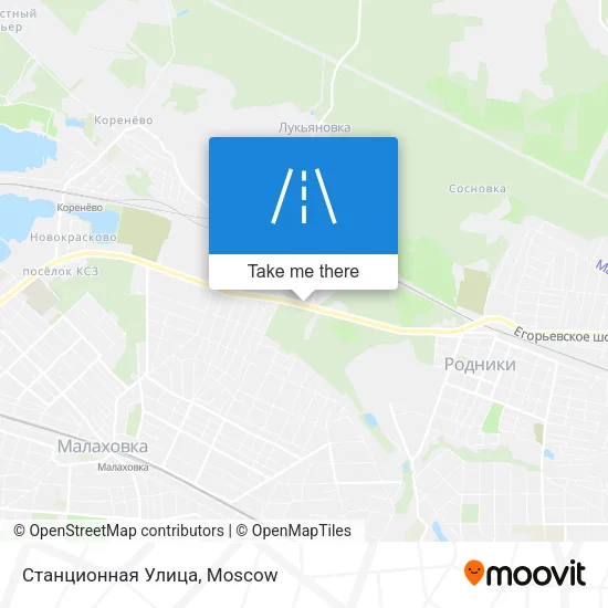 Станционная Улица map