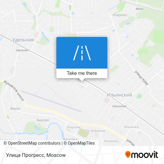 Улица Прогресс map