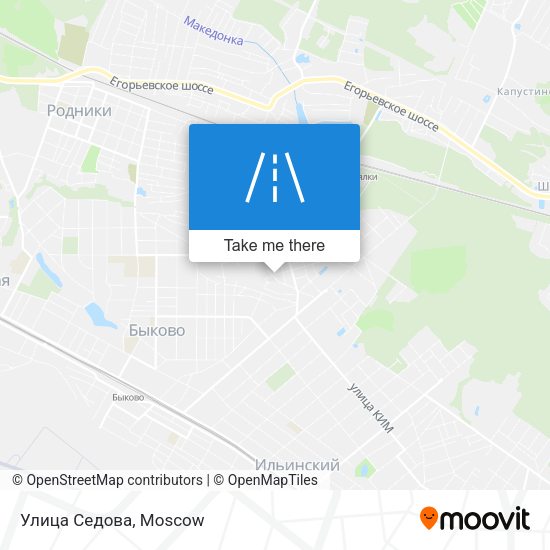 Улица Седова map