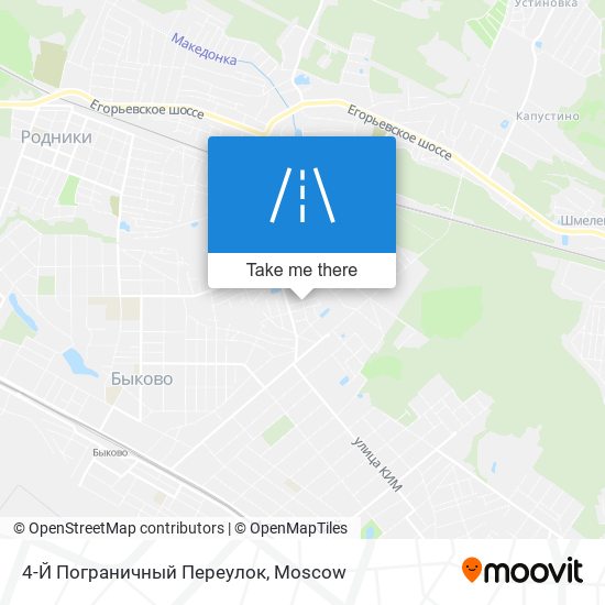 4-Й Пограничный Переулок map