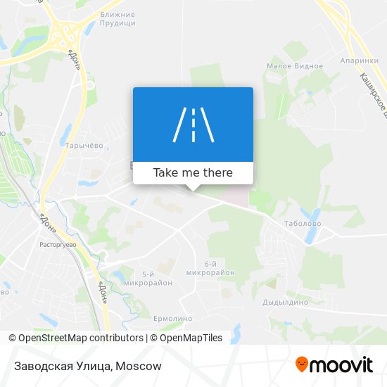 Заводская Улица map