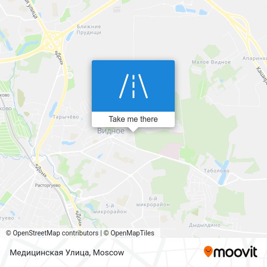 Медицинская Улица map