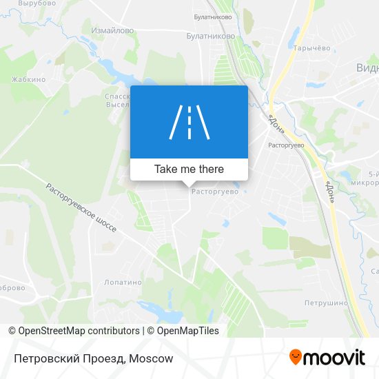 Петровский Проезд map