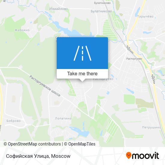 Софийская Улица map