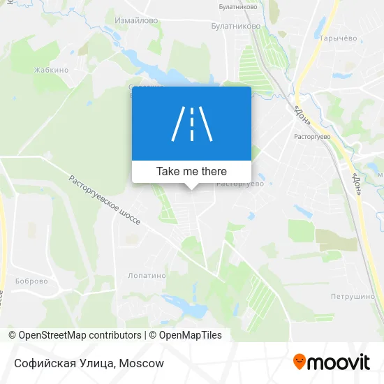 Софийская Улица map