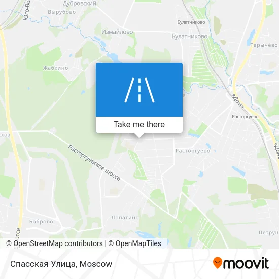 Спасская Улица map