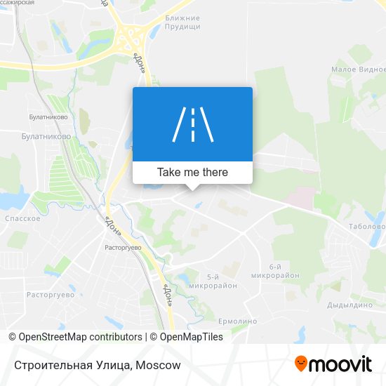 Строительная Улица map