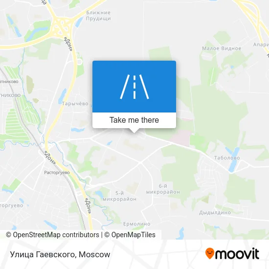 Улица Гаевского map