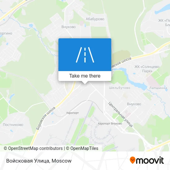 Войсковая Улица map