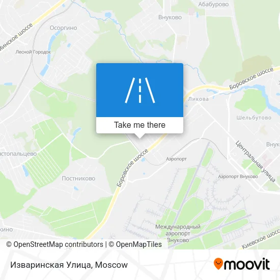 Изваринская Улица map