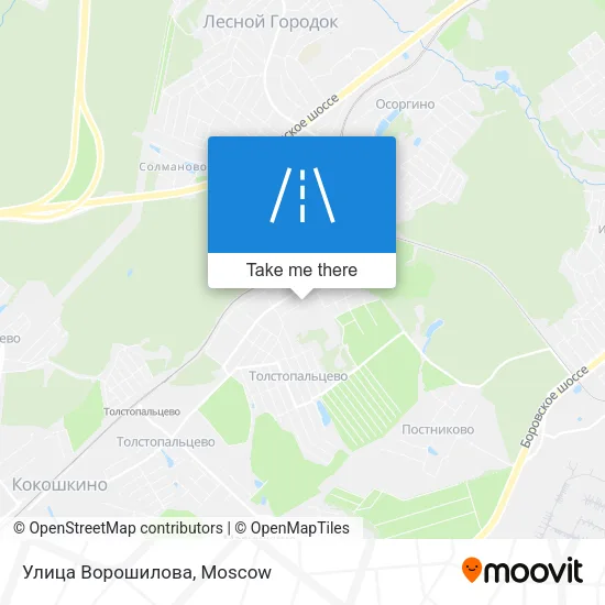 Улица Ворошилова map