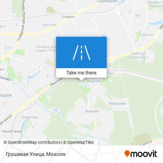 Грушевая Улица map