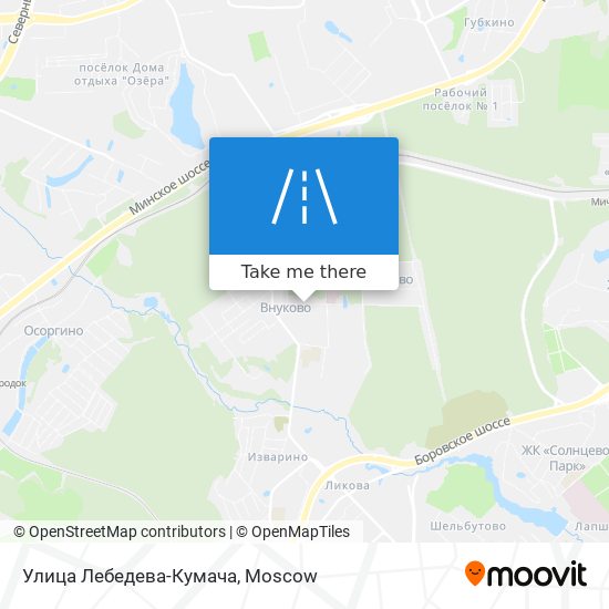 Улица Лебедева-Кумача map