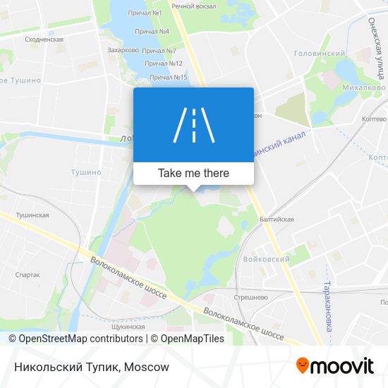 Никольский Тупик map