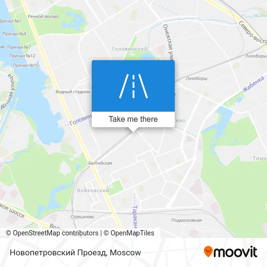 Новопетровский Проезд map