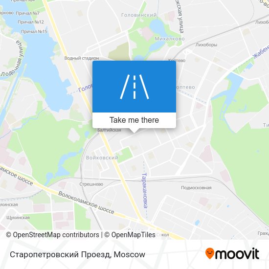Старопетровский Проезд map