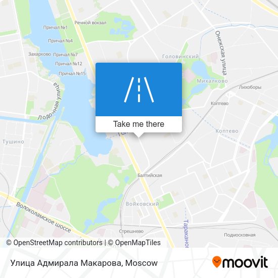 Улица Адмирала Макарова map