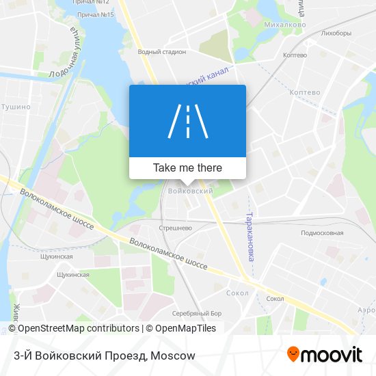 3-Й Войковский Проезд map