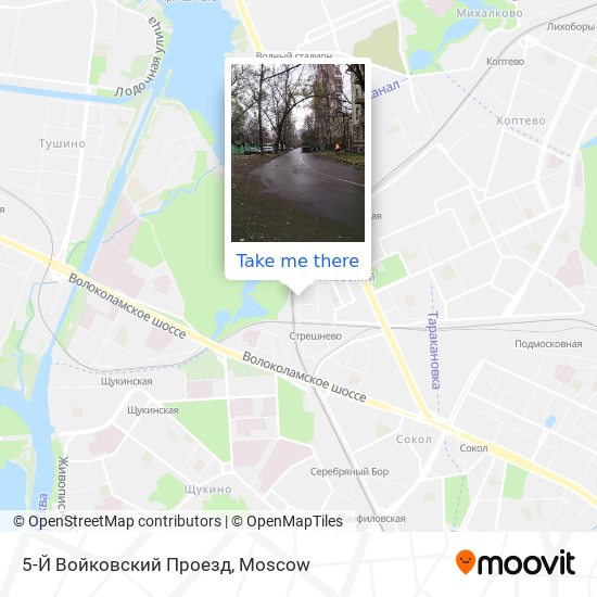 5-Й Войковский Проезд map