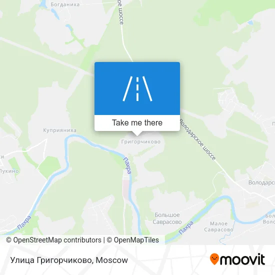 Улица Григорчиково map