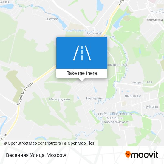 Весенняя Улица map