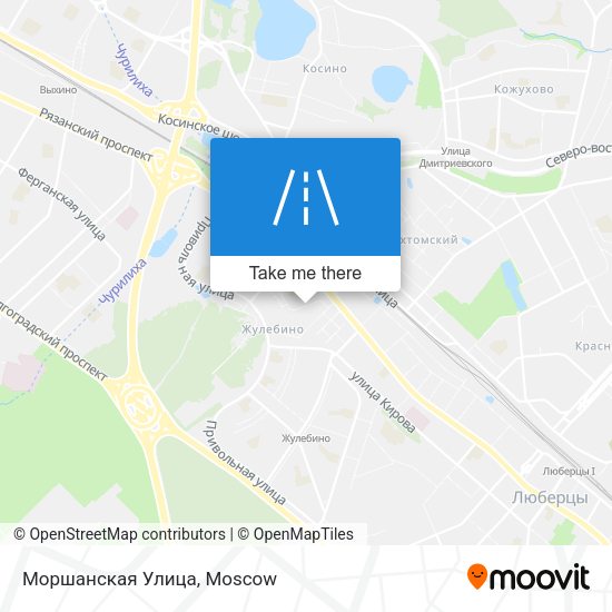 Моршанская Улица map
