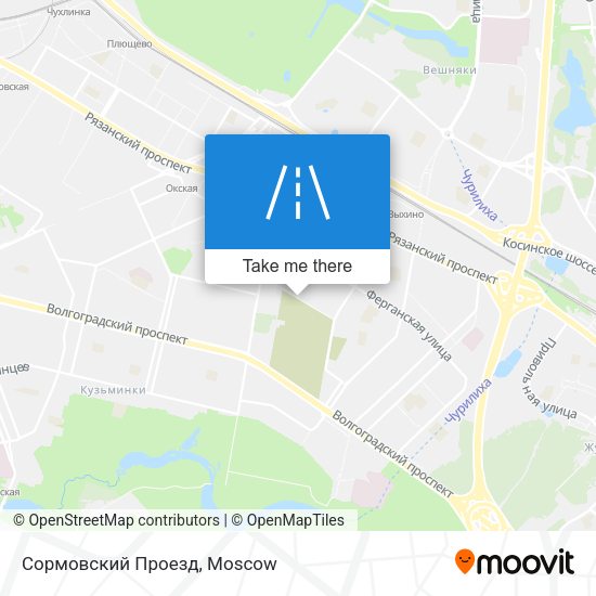 Сормовский Проезд map